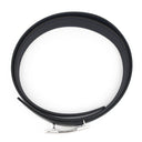 エルメス HERMES コンスタンスH ＃95 ブラック×ブルーニュイ ボックスカーフ トゴ #95 ベルト マットシルバー金具 新品 未使用 黒 紺 Hバックル ベルトバックル レザーベルト キット