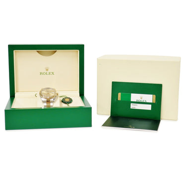 腕時計 ロレックス ROLEX デイトジャスト 41 126333G ランダム番 自動巻き メンズ ランダム番 K18YG×SS コンビ 純正10Pダイヤ シャンパン
