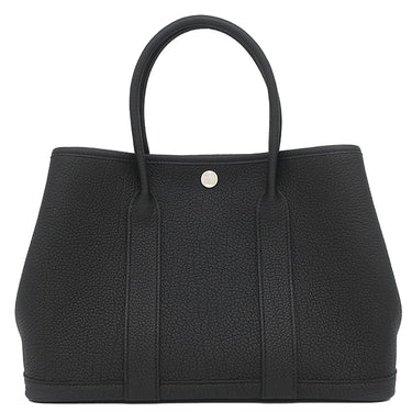 エルメス HERMES ガーデンパーティーTPM ブラック ネゴンダ トートバッグ シルバー金具 新品 未使用 黒