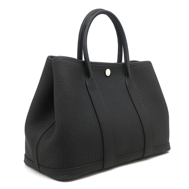 エルメス HERMES ガーデンパーティーTPM ブラック ネゴンダ トートバッグ シルバー金具 新品 未使用 黒