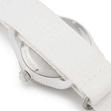腕時計 トムフォード TOM FORD N.002 オーシャンプラスチック スポーツ TF0120248284 自動巻き メンズ 新品同様 白 デイト