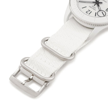 腕時計 トムフォード TOM FORD N.002 オーシャンプラスチック スポーツ TF0120248284 自動巻き メンズ 新品同様 白 デイト