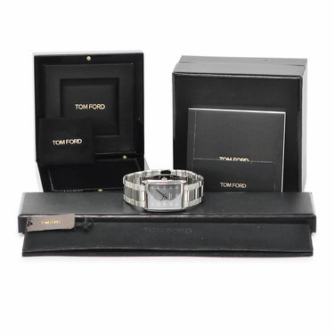 腕時計 トムフォード TOM FORD N.001 ジャパンリミテッドカラーエディション TF0120276936 クオーツ メンズ 未使用 ガンメタル グレー