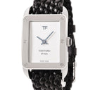 腕時計 トムフォード TOM FORD N.003 ポリッシュドSS ホワイトダイアル TF0120267289 クオーツ メンズ 未使用 白