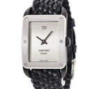 腕時計 トムフォード TOM FORD N.003 ブラックPVD ブラッシュドベゼル TF0120256685 クオーツ メンズ 未使用 アンスラサイト