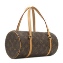 ルイヴィトン LOUIS VUITTON パピヨン 26 M51386 モノグラム モノグラムキャンバス ハンドバッグ ゴールド金具 茶 ミニボストン