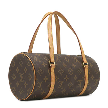 ルイヴィトン LOUIS VUITTON パピヨン 26 M51386 モノグラム モノグラムキャンバス ハンドバッグ ゴールド金具 茶 ミニボストン