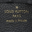 ルイヴィトン LOUIS VUITTON カードキーケース ポシェット クレ M80885 ブラック×ベージュ モノグラムアンプラント コインケース ゴールド金具 小銭入れ