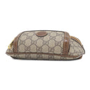 グッチ GUCCI インターロッキング G ベルトバッグ 682933 ベージュ×ブラウン GGスプリームキャンバス レザー ボディバッグ ゴールド金具 茶