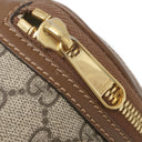 グッチ GUCCI インターロッキング G ベルトバッグ 682933 ベージュ×ブラウン GGスプリームキャンバス レザー ボディバッグ ゴールド金具 茶