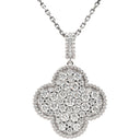 ヴァンクリーフアーペル Van Cleef & Arpels マジック アルハンブラ ダイヤ VCARO49O00 ホワイトゴールド K18WG ダイヤモンド ネックレス ロング ペンダント 750 18K WG
