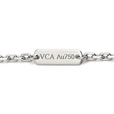 ヴァンクリーフアーペル Van Cleef & Arpels マジック アルハンブラ ダイヤ VCARO49O00 ホワイトゴールド K18WG ダイヤモンド ネックレス ロング ペンダント 750 18K WG