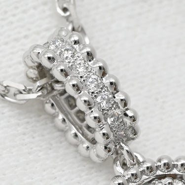ヴァンクリーフアーペル Van Cleef & Arpels マジック アルハンブラ ダイヤ VCARO49O00 ホワイトゴールド K18WG ダイヤモンド ネックレス ロング ペンダント 750 18K WG