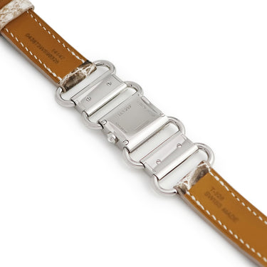 腕時計 エルメス HERMES クリクティ スモール ヒマラヤ LL1.297 クオーツ レディース K18WG無垢 純正ダイヤ スクエア