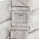 腕時計 エルメス HERMES クリクティ スモール ヒマラヤ LL1.297 クオーツ レディース K18WG無垢 純正ダイヤ スクエア