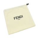 フェンディ FENDI バスタ ミディアム 8N0151 ピンク×ブラウン レザー ポーチ 茶 ズッカ柄 FF フラットポーチ