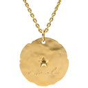 シャネル CHANEL タリスマン メダル ペンダント J13584 イエローゴールド K18YG ダイヤモンド ネックレス TALISMANS Au750 18K 2P 2石 ダイヤ