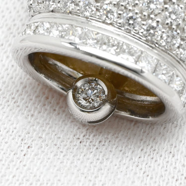 シャンテクレール CHANTECLER カンパネッレ ベルチャーム ダイヤ ホワイトゴールド K18WG ダイヤモンド ペンダントトップ 18KT 750WG パヴェ ネックレストップ