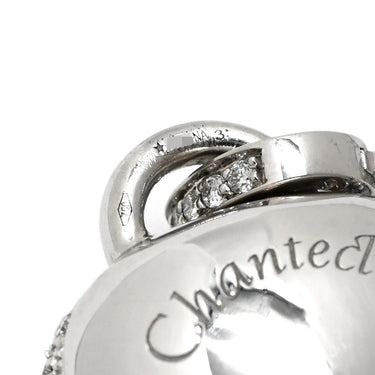 シャンテクレール CHANTECLER カンパネッレ ベルチャーム ダイヤ ホワイトゴールド K18WG ダイヤモンド ペンダントトップ 18KT 750WG パヴェ ネックレストップ