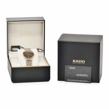 腕時計 ラドー RADO フローレンス クラシック ダイヤモンド R48912763 クオーツ メンズ 未使用 純正ダイヤ PVD