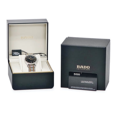 腕時計 ラドー RADO ダイヤマスター XL R14077163 自動巻き メンズ 未使用 シースルーバック ブラック 黒