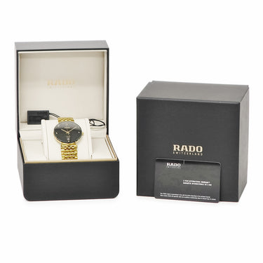 腕時計 ラドー RADO フローレンス クラシック ダイヤモンド R48914703 クオーツ メンズ 未使用 純正ダイヤ PVD