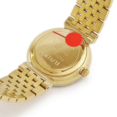 腕時計 ラドー RADO フローレンス クラシック ダイヤモンド R48915703 クオーツ レディース 未使用 純正ダイヤ PVDコーティング