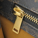 セリーヌ CELINE スモール バーティカル カバ 191542BZK タン レザー トリオンフキャンバス 2WAYバッグ ゴールド金具 茶 ハンドバッグ ショルダー トート