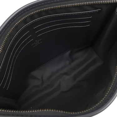 ルイヴィトン LOUIS VUITTON ポシェット ヴォワヤージュ MM M61692 モノグラムエクリプス レザー モノグラムエクリプスキャンバス クラッチバッグ シルバー金具 グレー セカンドバッグ