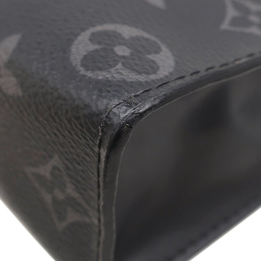 ルイヴィトン LOUIS VUITTON ポシェット ヴォワヤージュ MM M61692 モノグラムエクリプス レザー モノグラムエクリプスキャンバス クラッチバッグ シルバー金具 グレー セカンドバッグ