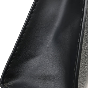 ルイヴィトン LOUIS VUITTON ポシェット ヴォワヤージュ MM M61692 モノグラムエクリプス レザー モノグラムエクリプスキャンバス クラッチバッグ シルバー金具 グレー セカンドバッグ