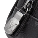 ルイヴィトン LOUIS VUITTON トゥルース トワレPM M43384 モノグラムエクリプス レザー モノグラムエクリプスキャンバス ポーチ シルバー金具 黒 グレー トラベルポーチ