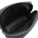 ルイヴィトン LOUIS VUITTON トゥルース トワレPM M43384 モノグラムエクリプス レザー モノグラムエクリプスキャンバス ポーチ シルバー金具 黒 グレー トラベルポーチ
