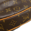 ルイヴィトン LOUIS VUITTON クロワッサン GM M51511 モノグラム モノグラムキャンバス ショルダーバッグ ゴールド金具 茶 肩掛け