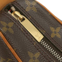 ルイヴィトン LOUIS VUITTON クロワッサン GM M51511 モノグラム モノグラムキャンバス ショルダーバッグ ゴールド金具 茶 肩掛け