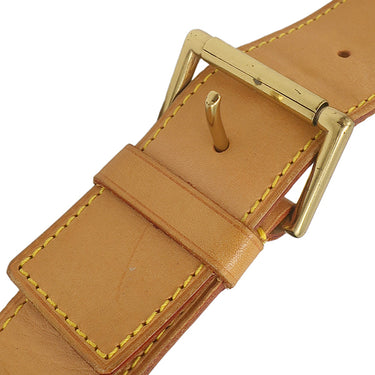 ルイヴィトン LOUIS VUITTON クロワッサン GM M51511 モノグラム モノグラムキャンバス ショルダーバッグ ゴールド金具 茶 肩掛け
