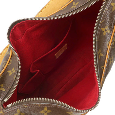 ルイヴィトン LOUIS VUITTON クロワッサン GM M51511 モノグラム モノグラムキャンバス ショルダーバッグ ゴールド金具 茶 肩掛け