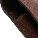 エルメス HERMES ドゴンGM ハバナ トゴ 長財布 ゴールド金具 茶