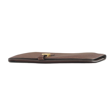 エルメス HERMES ドゴンGM ハバナ トゴ 長財布 ゴールド金具 茶