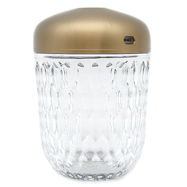 サンルイ SAINT LOUIS フォリア ミニポータブルランプ 150DF500 クリア×コッパー クリスタル アルミ 照明 HERMES テーブルランプ 新品 未使用
