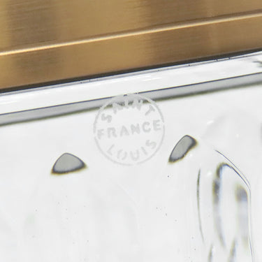 サンルイ SAINT LOUIS フォリア ミニポータブルランプ 150DF500 クリア×コッパー クリスタル アルミ 照明 HERMES テーブルランプ 新品 未使用
