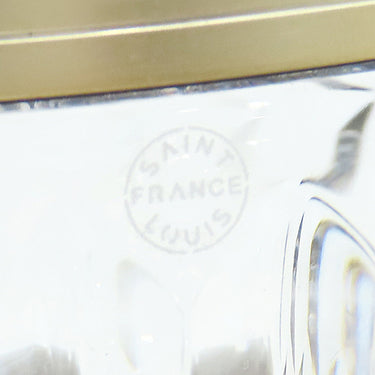 サンルイ SAINT LOUIS フォリア ミニポータブルランプ 150CF500 クリア×ゴールド クリスタル アルミ 照明 HERMES テーブルランプ 新品 未使用
