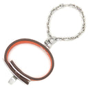 エルメス Hermes ケリー オレンジ ヴォースイフト メタル グローブホルダー シルバー金具 手袋ホルダー