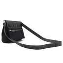 エルメス HERMES エールバッグジップ ミニ 20 ブラック キャンバス レザー トワルミリタリー ヴァッシュハンター ショルダーバッグ シルバー金具 新品 未使用 黒