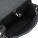 エルメス HERMES エールバッグジップ ミニ 20 ブラック キャンバス レザー トワルミリタリー ヴァッシュハンター ショルダーバッグ シルバー金具 新品 未使用 黒