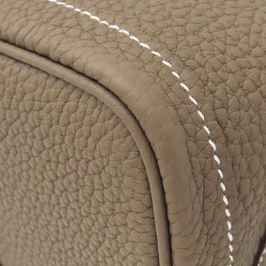 エルメス HERMES ガーデンパーティー TPM エトゥープ ネゴンダ トートバッグ シルバー金具 新品 未使用 グレージュ