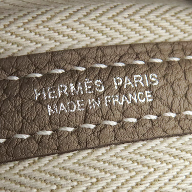 エルメス HERMES ガーデンパーティー TPM エトゥープ ネゴンダ トートバッグ シルバー金具 新品 未使用 グレージュ
