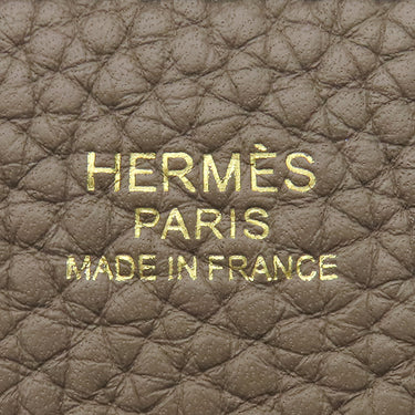 エルメス HERMES エヴリン3 PM エトゥープ トリヨンクレマンス ショルダーバッグ ゴールド金具 グレージュ