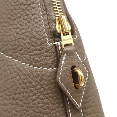 エルメス HERMES ボリード31 エトゥープ トリヨンクレマンス 2WAYバッグ ゴールド金具 グレージュ ショルダー