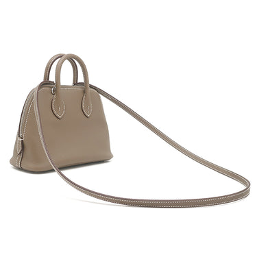 エルメス HERMES ボリード1923 ミニ エトゥープ エバーカラー 2WAYバッグ シルバー金具 新品 未使用 グレージュ ショルダー
